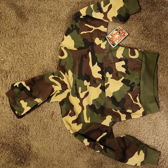 Boys camo hoodie - Picture 1 of 2